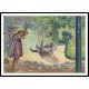 The Swing, A New Print Of an Henri  Labasque Painting