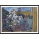 View of the Garden from the Window 1906, A New Print Of an Henri  Labasque Painting