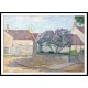 Village Street in Anjou 1900, A New Print Of an Henri  Labasque Painting