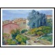 Village in Summer, A New Print Of an Henri  Labasque Painting