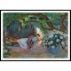 Young Woman at Hammock 1923, A New Print Of an Henri  Labasque Painting