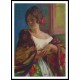 Young Woman in a Shawl, A New Print Of an Henri  Labasque Painting