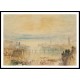 A Fete Day in Zurich Early Morning 1845, A New Print Of a J. M. W Turner Painting