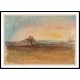 A Ruin Sunset 1820 30, A New Print Of a J. M. W Turner Painting