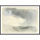 A Storm at Sea Fingal's Cave, A New Print Of a J. M. W Turner Painting