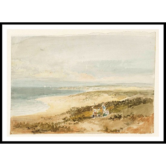 A View along the Kent Coast 1798 99, A New Print Of a J. M. W Turner Painting