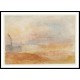 An Industrial Town at Sunset Dudley 1830 32, A New Print Of a J. M. W Turner Painting