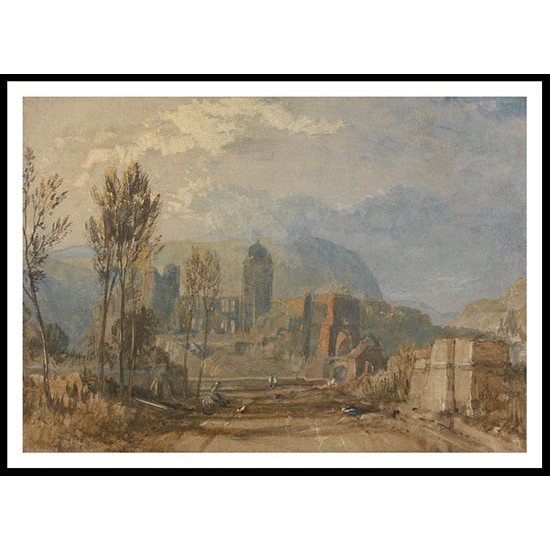 Andernach 1817, A New Print Of a J. M. W Turner Painting