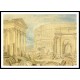 Antiquities of Pola, A New Print Of a J. M. W Turner Painting