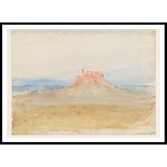 Athens the Acropolis 1830, A New Print Of a J. M. W Turner Painting