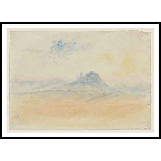 Athens the Acropolis 1832, A New Print Of a J. M. W Turner Painting