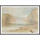 Aysgarth Force Richmondshire 1817, A New Print Of a J. M. W Turner Painting