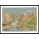 Beilstein and Burg Metternich 1839, A New Print Of a J. M. W Turner Painting