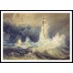 Bell Rock Lighthouse 1819, A New Print Of a J. M. W Turner Painting