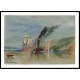 Between Quillebeuf and Villequier 1832, A New Print Of a J. M. W Turner Painting