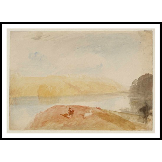 Blenheim Palace Oxfordshire 1830 31, A New Print Of a J. M. W Turner Painting