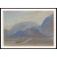 Blue Hills 1834, A New Print Of a J. M. W Turner Painting