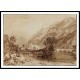 Bonneville Savoy 1812 15, A New Print Of a J. M. W Turner Painting