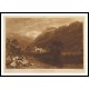 Bonneville Savoy 1819, A New Print Of a J. M. W Turner Painting