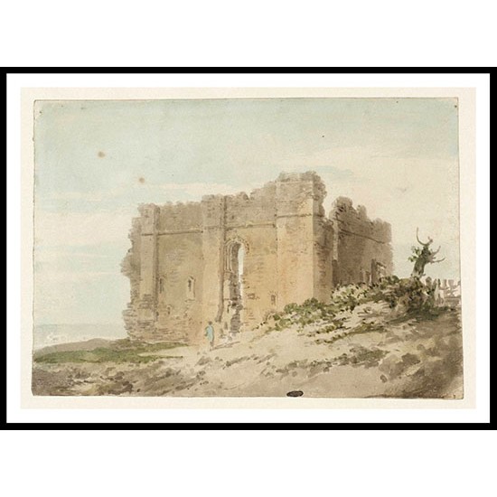 Bowes Castle 1797, A New Print Of a J. M. W Turner Painting