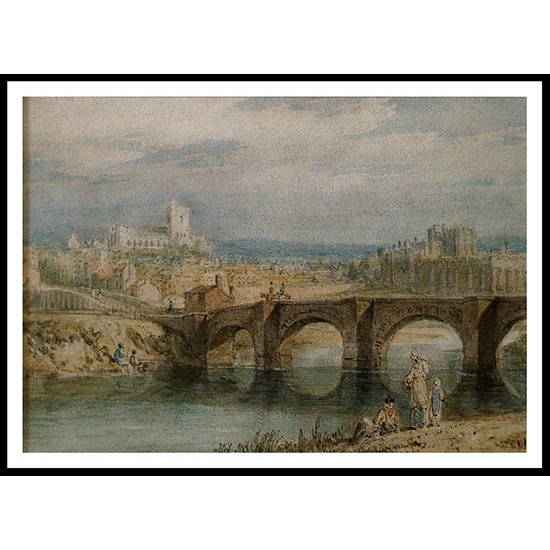 Carlisle 1797, A New Print Of a J. M. W Turner Painting