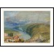 Caudebec en Caux 1832, A New Print Of a J. M. W Turner Painting