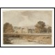 Chalfont House from the South West 1799, A New Print Of a J. M. W Turner Painting