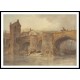 Chester Bridge 1794, A New Print Of a J. M. W Turner Painting