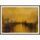 Chichester Canal 1829, A New Print Of a J. M. W Turner Painting