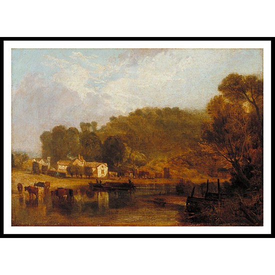 Cliveden on Thames, A New Print Of a J. M. W Turner Painting