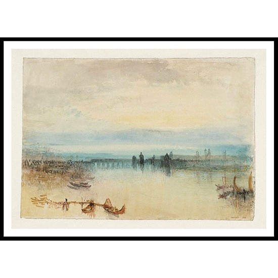 Constance Sample Study 1841 42, A New Print Of a J. M. W Turner Painting