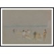 Cricket on the Goodwin Sands, A New Print Of a J. M. W Turner Painting