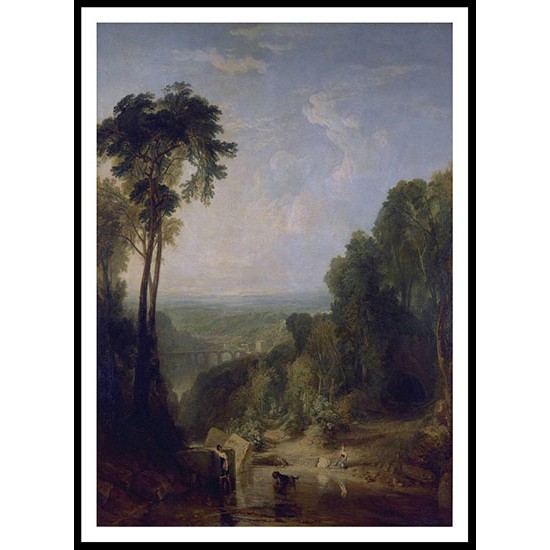 Crossing the Brook 1815, A New Print Of a J. M. W Turner Painting