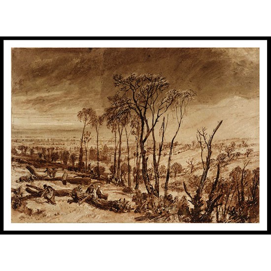 Crowhurst 1816, A New Print Of a J. M. W Turner Painting