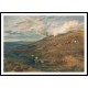 Dartmoor The Source of the Tamar and the Torridge 1813, A New Print Of a J. M. W Turner Painting