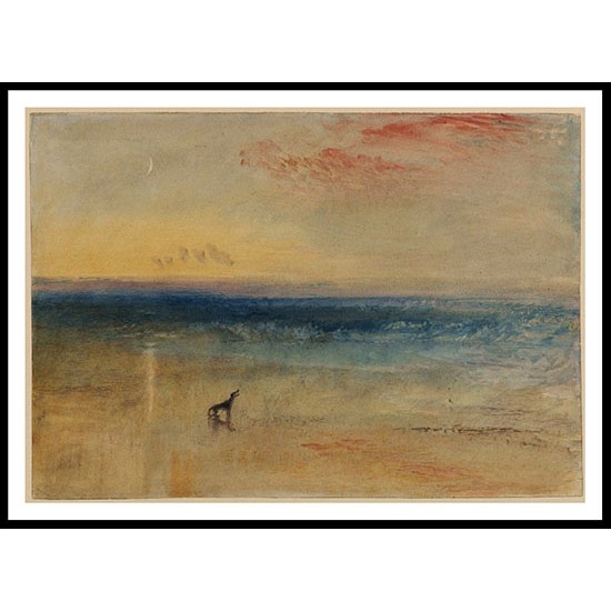 Dawn after the Wreck 1841, A New Print Of a J. M. W Turner Painting