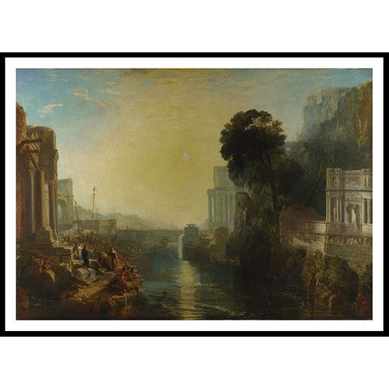 Dido Building Carthage, A New Print Of a J. M. W Turner Painting