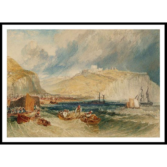 Dover 1825, A New Print Of a J. M. W Turner Painting