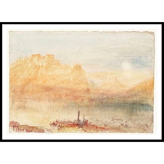 Ehrenbreitstein 1840, A New Print Of a J. M. W Turner Painting