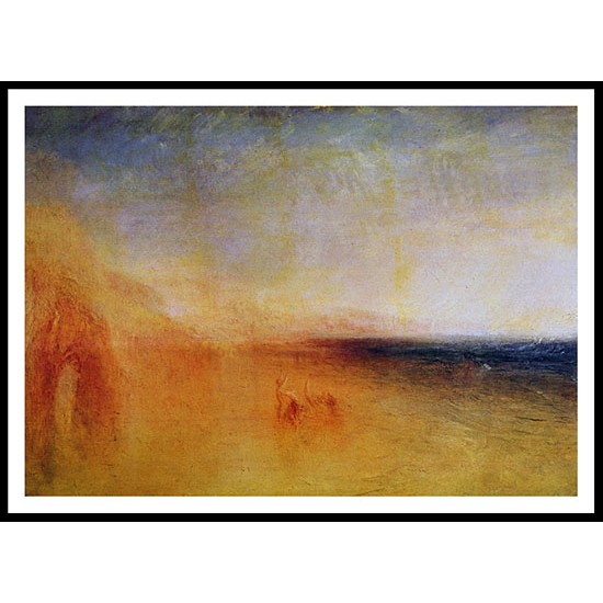 Europa and the Bull 1840 50, A New Print Of a J. M. W Turner Painting