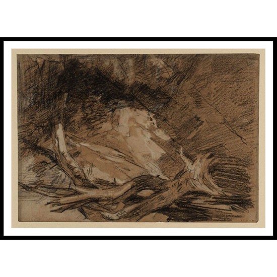 Fallen Trees 1802, A New Print Of a J. M. W Turner Painting