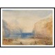 Fluelen Morning Looking towards the Lake 1845, A New Print Of a J. M. W Turner Painting