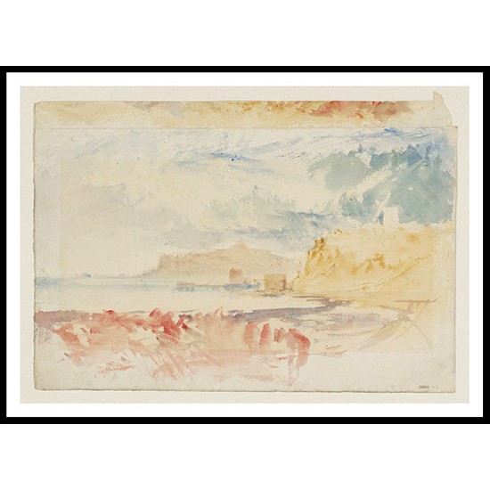 Folkestone 1822 23, A New Print Of a J. M. W Turner Painting