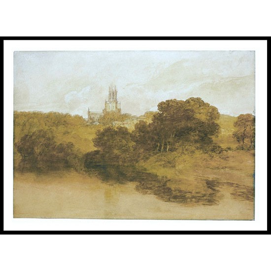 Fonthill Abbey Wiltshire, A New Print Of a J. M. W Turner Painting