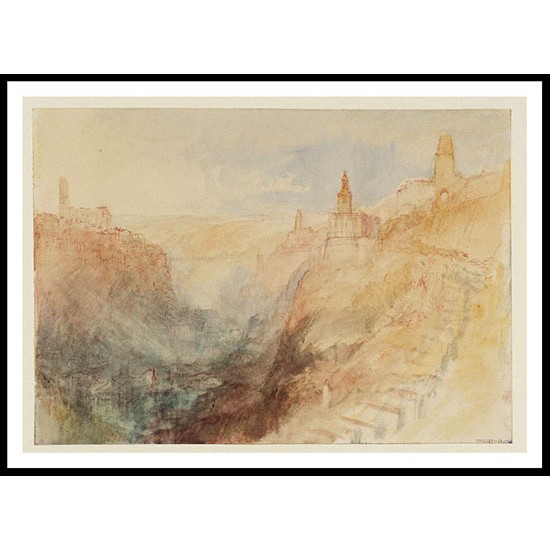 Fribourg 1841 02, A New Print Of a J. M. W Turner Painting