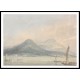 From the Isola Borromena Lago Maggiore 1795, A New Print Of a J. M. W Turner Painting