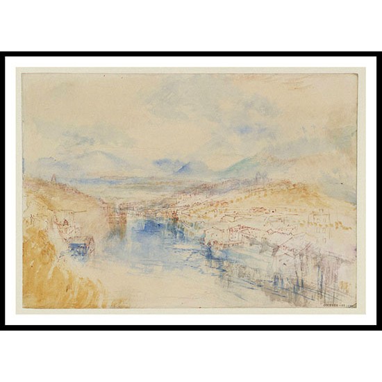 Geneva 1841, A New Print Of a J. M. W Turner Painting