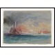 Genoa from the Sea 1828, A New Print Of a J. M. W Turner Painting