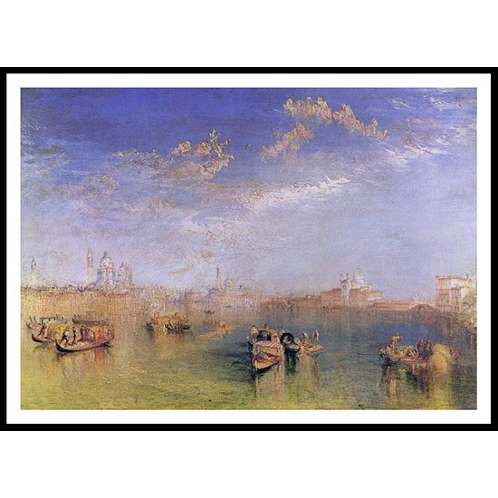 Giudecca la Donna della Salute and San Georgio 1841, A New Print Of a J. M. W Turner Painting