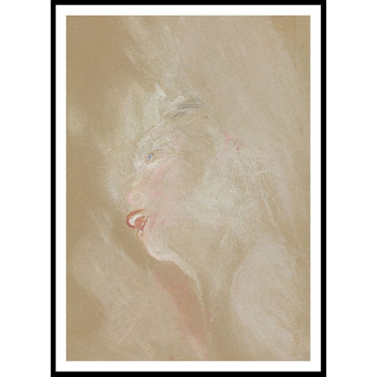 Head of a Girl, A New Print Of a J. M. W Turner Painting